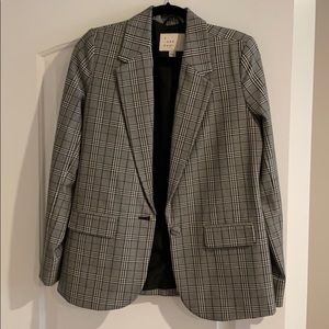 Plaid blazer
